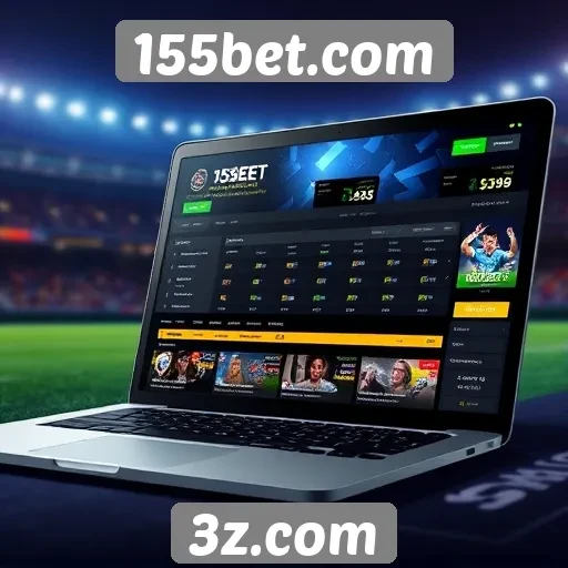 Facilidade de uso da interface do site 155bet