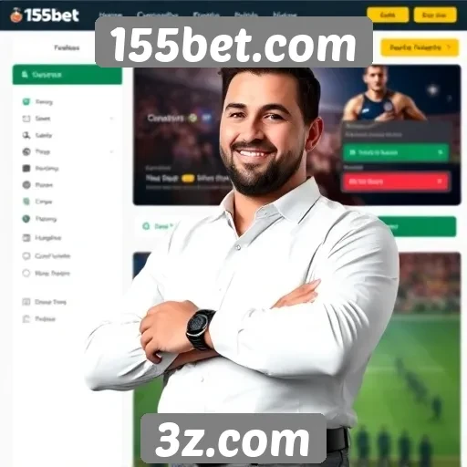 Avaliação da experiência do usuário no 155bet